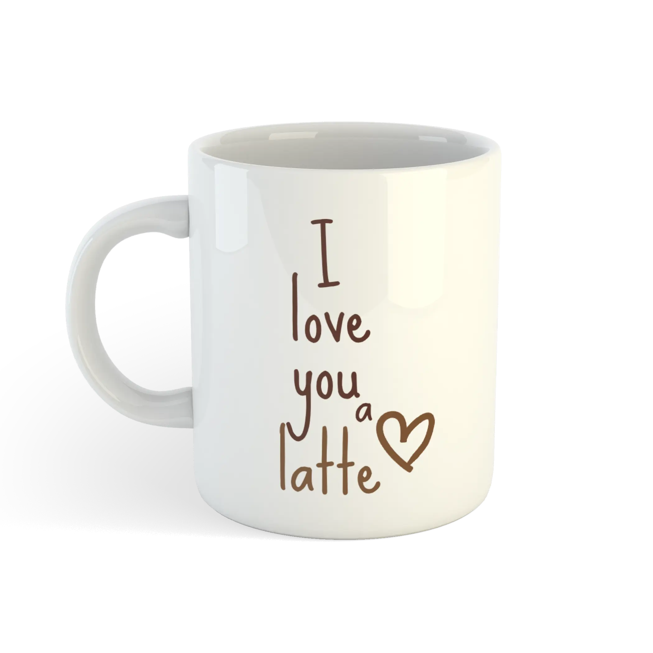 I Love You A Latte Mug